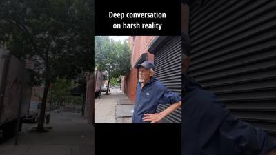 Deep conversation on harsh reality in Bronx nyc ny newyork bronx