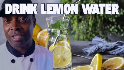 Drink lemon water with Jamaican cerasee to flush old toxins and purify blood