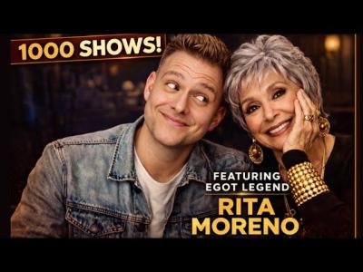 EGOT Legend Rita Moreno Joins My 1000th Show A Historic Moment For Us