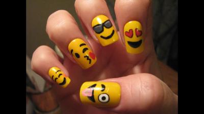 Emoji Nail Art Tutorial