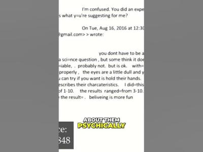 Epsteins Psychic Experiment Chilling Email Revealed theparanormalscholar epsteinfiles