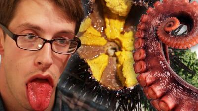 Extreme Asian Food Challenge  Try Guys Feast Mode
