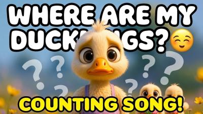 Five Little Ducks  Learn to Count for Toddlers  Fun Counting Song