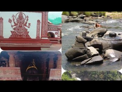 Five places to see near Sirsi ಸರಸ  marikambatemple sahastralinga temlpe waterfall