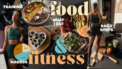 FOOD  FITNESS ROUTINE  healthy balanced  realistisch  Esse ich Süßes tägliche Schritte