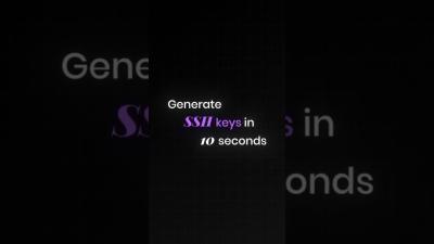 Generate SSH Keys in 10 Seconds Windows Mac  Linux