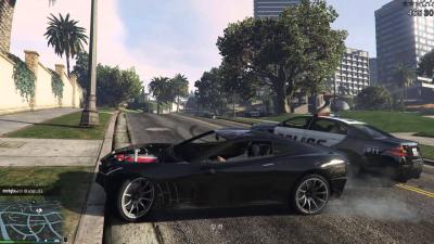 GTA 온라인 플레이중 만난 한국인 치터핵 유저