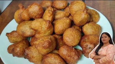 गह क आट और गड़ स बनए सफट गलगल  GULGULE RECIPE 