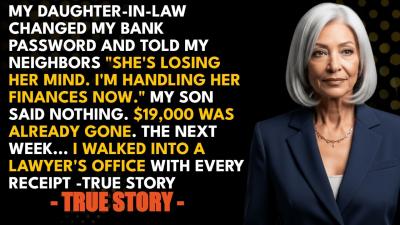 HER STORY FROM HOUSTON My DaughterInLaw Changed My Bank Password and Told Everyone I Was Losing...