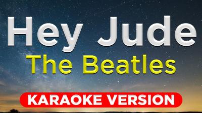 HEY JUDE  The Beatles HQ KARAOKE VERSION with lyrics