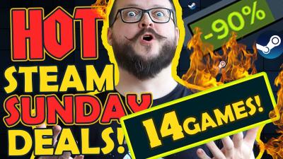 HOT Steam Sunday Deals 14 Awesome Games up to 90 