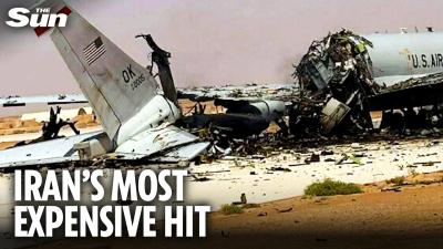 How Iran destroyed Trumps 500m flying war hub