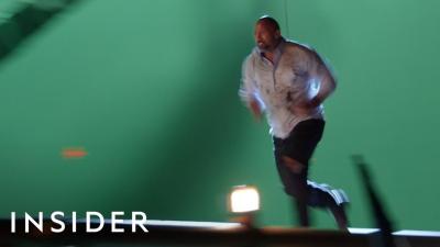 How The Rock Did His Stunts In Skyscraper  Movies Insider
