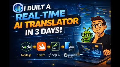 I Built a RealTime AI Translator in 3 Days Using Claude Code