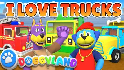 I Love Trucks    Doggyland Kids Songs  Nursery Rhymes by Snoop Dogg