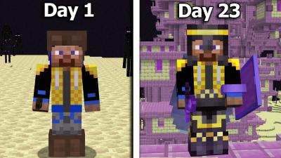 I spent 23 irl days trapped in the end. Heres what happened
