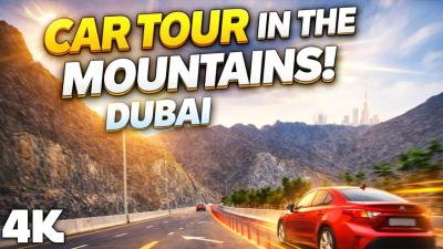 INSANE Mountain Drive in Dubai  4K Road Trip
