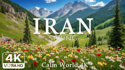 IRAN in 4K  Tranquil Persian Gardens Majestic Mosques  Timeless Desert Landscapes  4K Ultra HD