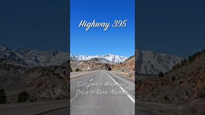 Is This Californias Most Scenic Road Trip Highway 395 Sierra Nevada Mountain Drive