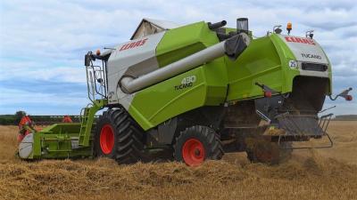 Jęczmień 2018 z Nowym Nabytkiem  Matson Nakręca Żniwa  3x Claas  JohnDeere