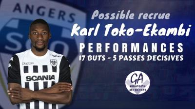 Karl Toko Ekambi l Angers SCO l 17 Goals 20172018
