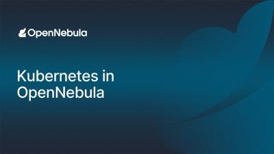 Kubernetes in OpenNebula