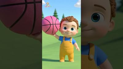 Learn Colors with Basketballs    Cartoon for Kids  Nursery Rhymes  Kids Songs shorts baby