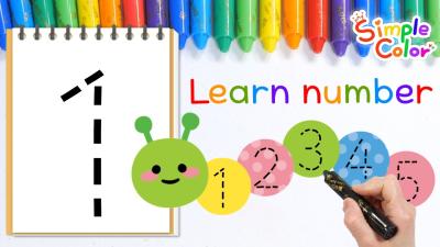 Learn to Count 1 to 5 by Owls Tomato Soup  Customized kindergarten number education for children