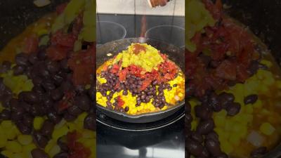 Legumes Around the World Cowboy Chicken Bake legumes fiberrich recipe beans highprotein