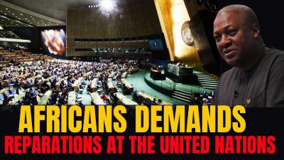 LIVE Ghanas President Demands Reparation Justice at the UN