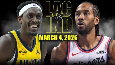 Los Angeles Clippers vs Indiana Pacers Full Game Highlights  March 4 2026  NBA Season