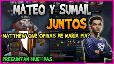 MATTHEW JUGANDO SU PROHIBIDO TUSK JUNTO A SUMAIL  DOTA 2