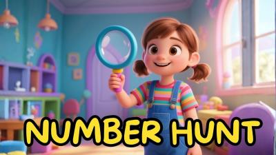 Mias Number Hunt Counting Song for Kids  Learn Numbers 110