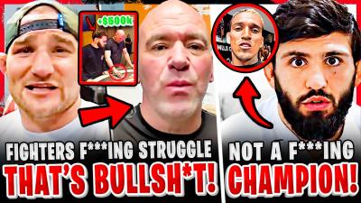MMA Community GOES OFF on Dana White for FOOTAGE Arman Tsarukyan vs Charles Oliveira Khamzat