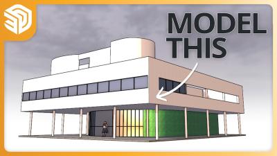 Modeling an Icon Le Corbusiers Villa Savoye  Live