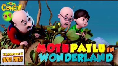 Motu Patlu In Wonderland  Movie  WowKidz Comedy