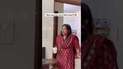 Mummy maths subject meh sab weak hote h  relatable shorts school childhood comedy exam