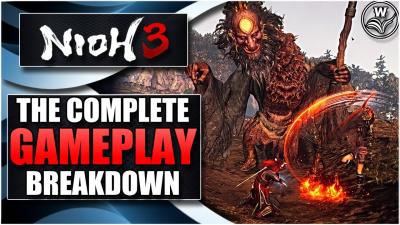 Nioh 3 Gameplay Breakdown SamuraiNinja Weapons Open World CoOp  More  Nioh 3 News  Updates