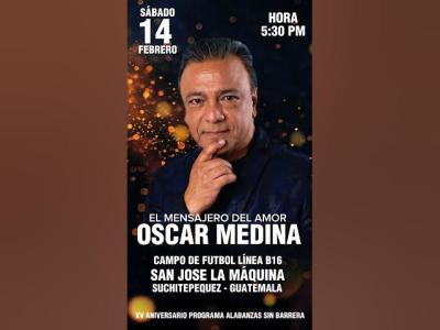Oscar Medina  En concierto