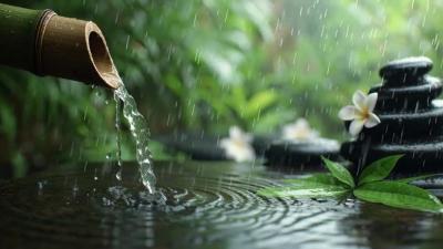 Peaceful Sleep Music and Relaxing Rain Sounds Music for Insomnia Relief Stress Healing  Calm