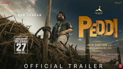 PEDDI  Trailer  Ram Charan  Janhvi Kapoor  AR Rahman  New Movie Trailer 2026