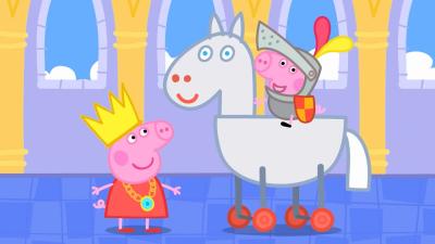 Peppa Pig Becomes a Princess  Full Episodes  Cartoons for Kids  45 Mins