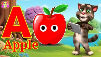 Phonics Song 2 with TWO Words in 3D  A For Airplane  ABC Alphabet Songs with Sounds for Childrens