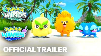 Pokemon Winds and Pokemon Waves  Official Announcement Trailer Gen 10 is Here