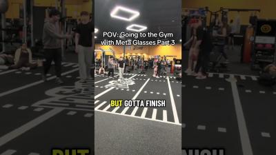 POV Going to the Gym with Meta Goasses Part 3 POV raybanmeta vlog ditl gym