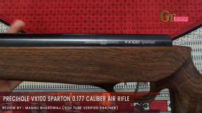 Precihole VX100 Sparton 0.177 caliber Air Rifle Unboxing review  beginners Air rifle VX100 spartan