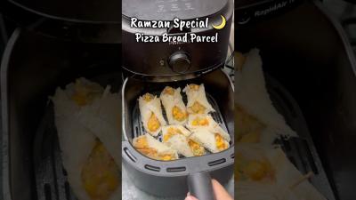 Ramzan Special Pizza Bread Parcel  shorts viral recipe ramadan iftar recipe