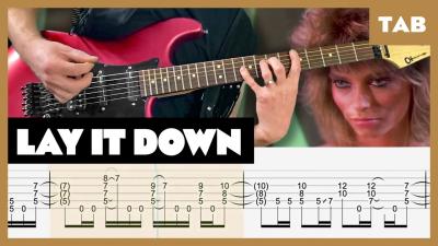 Ratt  Lay it Down  Guitar Tab  Lesson  Cover  Tutorial