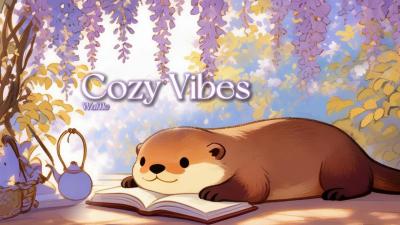 Reading Under Wisteria Relaxing Lofi Beats lofihiphop chillmusic coffeemusic studymusic