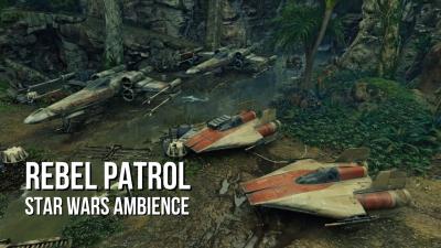 Rebel Alliance Patrol  Star Wars Ambience  Radio Rebel Chatter Jungle Sounds